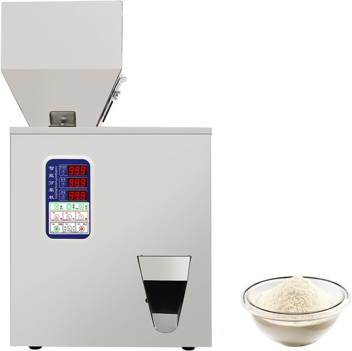 [BRSRAZIZCB6QOC36] Powder Dispenser,Powder Filling Machine,1-200g Automatic Intelligent Filling Machine,110V Powder Particle Dispenser,3 Speed Control Filling Machine,Particle Subpackage Machine (1-200g)