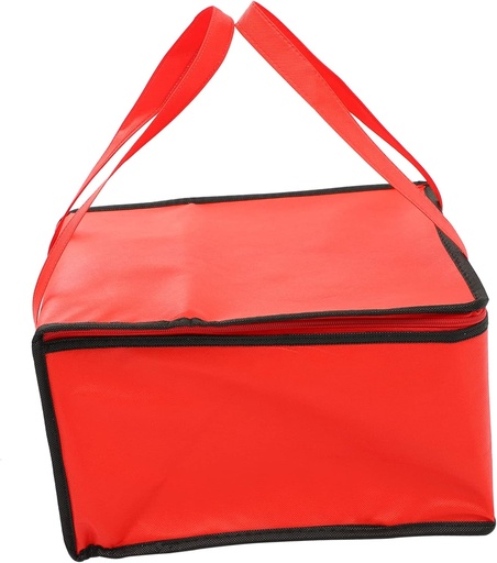 [BRSRABA6DIPAKDI6] Unomor 2pcs Portable Insulated Lunch Handbag Meal Carrier for Outdoor Travel Capacity Food Bag Cake and for Picnics and Catering