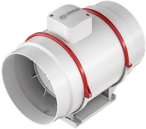 [BRSREADYBEBAOFDH] Toilets Duct Fan Inline Duct Ventilation Exhaust Fan Ventilation Fan Low Noise Attic Basement Planting Shed Bedrooms(Small)