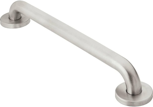 [BRSWIZ32BN6QYCL6] Moen R8916P Bathroom Safety 16-Inch Stainless Steel Bathroom Grab Bar, Stainless