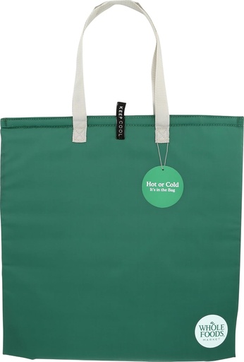 [BRSWGFIFPMPQGF3G] Whole Foods Market, Slim Thermal Shopping Bag, 7.5 Gallon