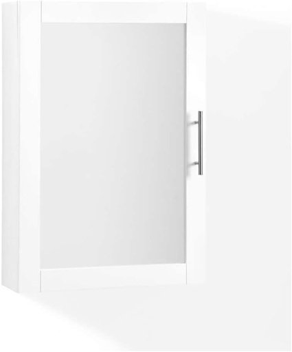 [BRSROHD2BEIRGCLU] Modern Wall Mounted Mirrored Cabinet - Adjustable Shelf Storage - Bathroom Vanity Mirror - 6" D x 18" W x 26" H