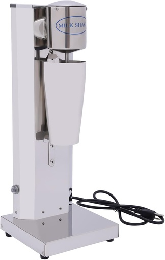 [BRSRAZYBBV6AED34] Commercial Milkshake Maker 800ML Single Head Blender 180W Electric Milk Shake Machine Stainless Steel Kitchen Stand Mixer 16000Rmp High Speed Drink Mixer