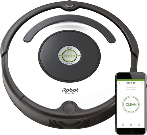 [BRSWGGANPMMQEDI6] iRobot R670020 Roomba 670: Wi-Fi Connected Robot Vacuum - Newest 600 Series Model
