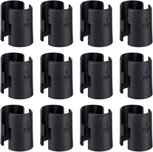 [BRSROALQBVYGYFA2] Wire Shelf Clips - 24Pack Wire Shelving Shelf Lock Clips for 1" Post Shelvings
