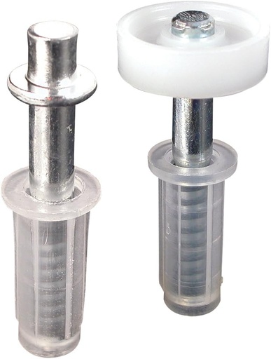 [BRSWIF32BUGGMDAZ] Prime-Line N 7266 Bi-Fold Door Top Pivot and Guide Wheel (2 Pack), Mill