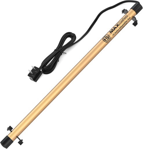 [BRSROZI5BMCBOCDF] Gun Safe Dehumidifier Rod, Dry Rod - Easy Installation Plug-in Electric Dehumidifier Eliminates Moisture for Gun Safes & Cabinets, ETL Approved (18in)