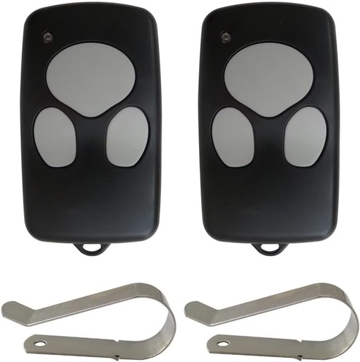 [BRSRMAQ3DIMRQ237] 2 Pcs Garage Door Remote Fits for Wayne Dalton Quantum Models Using 372 Mhz (3214, 3314, 3316, 3414)