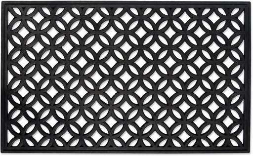[BRSWKGAIPMARCAIV] DII Rubber Doormats Collection All Weather, 18x30, Lattice