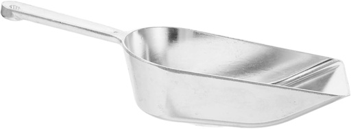 [BRSREFTRAB4BSYDP] Aluminium Alloy Ice Scoop Long Handle Versatile Food Shovel for Ice Cubes Flour and Grains Heat Conductive Non-Stick Design for Home and Bar Use