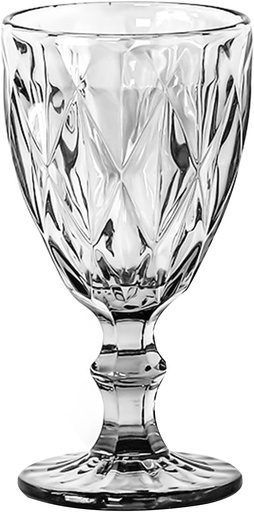 [BRSREZIRDMJQYHI4] Wine Glass Colored Goblet Vintage Pattern Embossed Goblets for Party Wedding