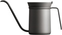 Stainless Steel Pour Over Coffee Pot, Portable Kettle for Tea and Coffee, Outdoor Use-Grey