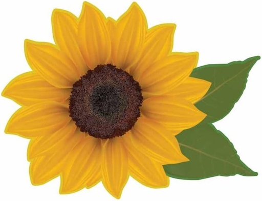 [BRSWG2YDOADRMADU] Colorful Super Sunflower - Full Color Vinyl Decal Sticker for Instant Pot Instapot Pressure Cooker