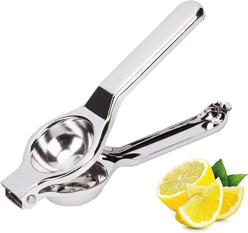 [BRSREZQ3AABB6FLH] Premium Lemon Squeezer | Heavy-Duty Manual Citrus Juicer | Rust-Proof Metal Hand Press for Lemons, Limes & Oranges | Easy to Use & Dishwasher Safe