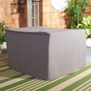 SAFAVIEH Outdoor Collection Fontana Grey 4-Piece Weather-Resistant Set Cover