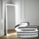 White Mirror Light-16.4ft 600leds Dimmable Hollywood Style Vanity Make Up Light LED Neon Lights (Mirror not Inlcuded)