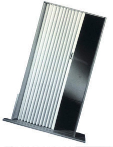 [BRSWIZIBCEOREFLU] 4875FIB Ivory Pleated Folding Door