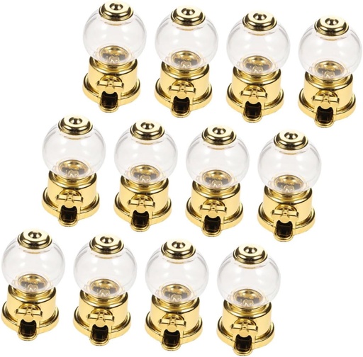 [BRSRAGABBAPGGDLX] Compact Candy Container Plastic Tabletop Candy Dispenser Gumballs Machine Party Supply