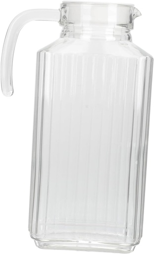 [BRSREH34CQAWMFIU] Large Capacity Glass Cold Water Kettle Portable Iced Tea Pitcher for Parties Bbqs and Daily Family Use Elegant Water Holder for Office Bedroom and Living