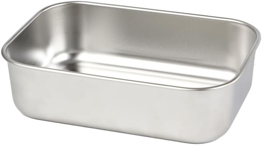 [BRSRAHD4BN7QO3LJ] 1.8L Electric Lunch Box Inner Container, 1.8 Liter Removable Food Container, Replacement 304 Stainless Steel Tray, Dishwasher Safe