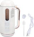 Soy Milk Maker Machine, 900ML Automatic Nut Milk Maker, Children Cooking Food Processor Juicer Mini Juicer Maker for Almonds, Oats, Soybeans (US Plug 110V)