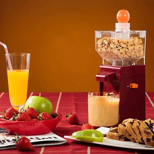 [BRSROCQPOUBB6D33] Peanut Butter Maker Machine Electric, Large Volume Peanut Butter Machine, Nut Grinder with Anti-Slip Base for Coffee Almonds Hazelnuts Cereal Mill