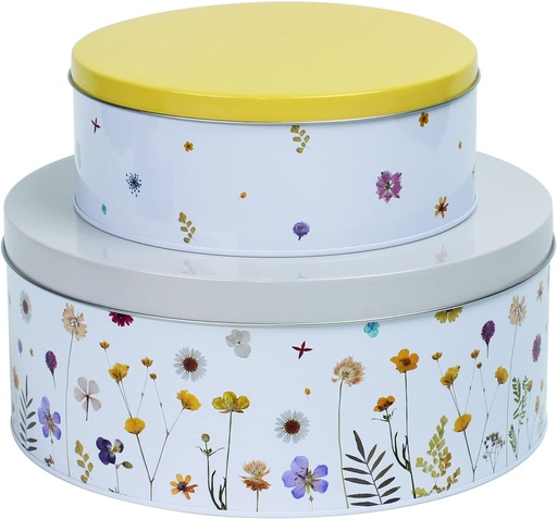 [BRSW2BI3CB4BE3TP] Typhoon Botanics Set of 2 Cake Tins