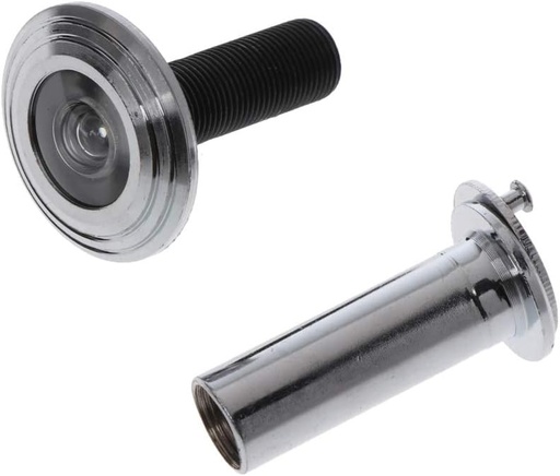 [BRSRAAIDA4AQK2TZ] Stainless Steel Peephole for Front Door with Privacy Hidden Security Door Viewer 200 Degree Wide Viewing Door Viewer