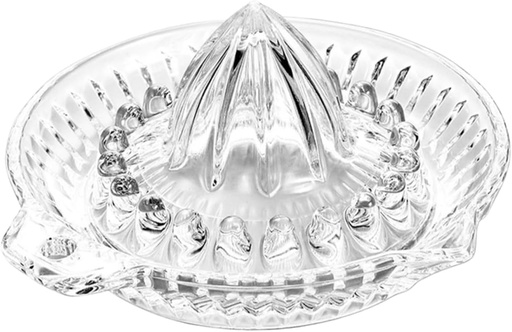 [BRSREYAEAEHAO3D3] Glass Manual Juicer Citrus Fruit Squeezer Lemon Squeezer and Pour Handheld Juice Press