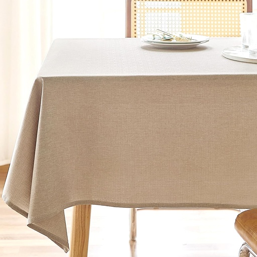 [BRSROYD2CUGQIFA7] AUSSPVOCT Textured Polyester Tablecloth Rectangle 52x70 Waterproof Spill-Proof Wipeable Table Cloth Wrinkle Free Dining Table Cover for Birthday Farmhouse Spring Tablecloths Up to 36‘'X54''