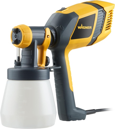[BRSROGL2BMIBEYI7] Wagner Spraytech 2419326 Control Spray QX2 HVLP Handheld Stain Sprayer, Ideal for Staining Fences, Decks, Lattice and More, 3 Spray Patterns, Adjustable Settings