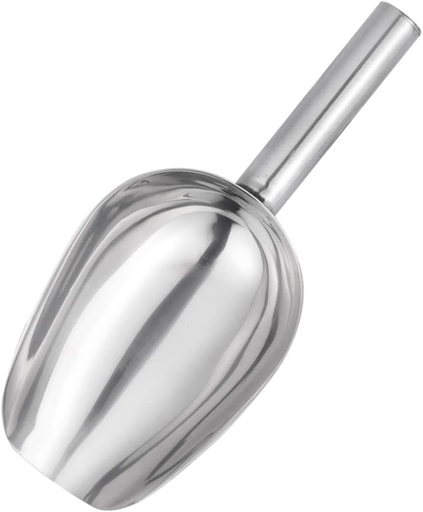 [BRSREEDQBUMQGFA7] Stainless Steel Ice Scoop Heavy Duty Shovel for Ice Cubes Candy Nuts and Flour Wear Resistant Design for Kitchen and Party Use