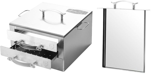 [BRSROCAZOYNW2GTV] 2 Tier Chinese Rice Noodle Roll Machine with Extra Tray, 304 Stainless Steel Steamed Vermicelli Roll Food Steamer (3 Solid Trays)