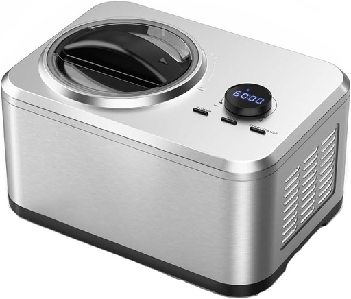 [BRSREAT5CACRSHLP] 1.6 Quart Fully Automatic Ice Cream Maker