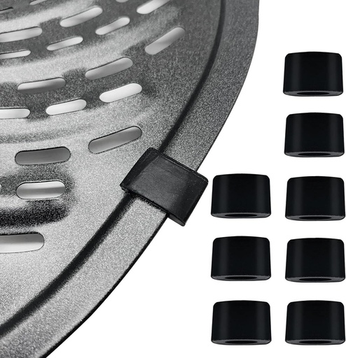 [BRSRAYYLB57A4H3J] Air Fryer Rubber Bumpers for 7QT PowerXL/Gowise USA Air Fryers, 8PCS Premium Air Fryer Rubber Bumper Spacers, Rubber Tabs, Rubber Pieces, Rubber Tips, Rubber Stoppers for 2QT PowerXL Air Fryer