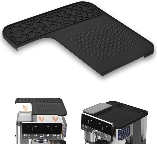 [BRSREHYPCUMB6C3F] Silicone Espresso Machine Mat for Ninja Luxe Café ES601 | Top Protector, Anti-Slip, Waterproof & Heat-Resistant - Easy to Clean Accessories