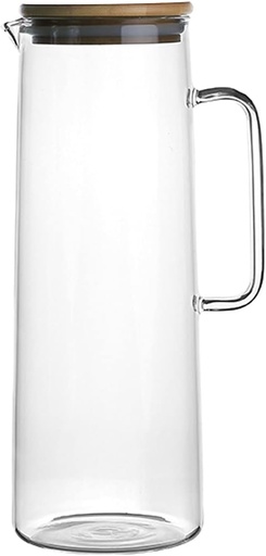 [BRSW2GL2AUMQ2GTZ] Iced Tea Pitcher Glass Pitcher with lid iced Tea Pitcher Water jug hot Cold Water ice Tea Wine Coffee Milk and Juice Beverage Carafe Cold Water Jug