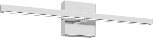 [BRSRACD3BMCAM3AV] Modern Bathroom Vanity Light 24 inch, 18W Dimmable 3500K Led Bathroom Light Fixture Over Mirror, Silver Bar Vanity Light for Mirror FCC Certificated