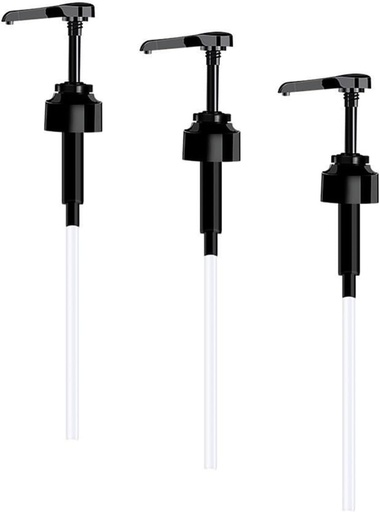 [BRSRAGA7OQIGY3L4] 3pcs Oyster Sauce Bottle Nozzle Pump Dispenser Ergonomic Leakproof Heads for Easy Squeeze Food-Grade Pe Material for High and Bottles