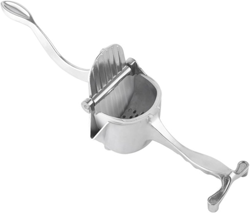 [BRSRAGIBOYBQICLK] Garneck Manual Handheld Fruit Juicer Aluminum Alloy Compact Size Perfect for Lemon Orange Pear Easy to Clean