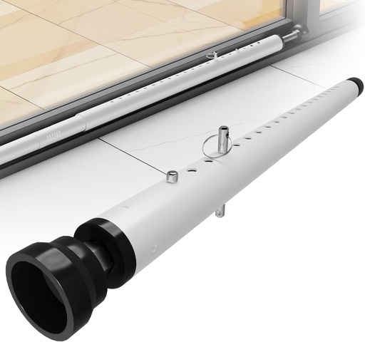 [BRSROAYBPN6AME3V] Sliding Glass Door Security Bar,Window Security Bars Inside,17-50 inch Adjustable Patio Door/Window Lock Bar for Burglar Proof/Child Safety, Window Stoppers for Sliding/Vertical Windows -1 PCS