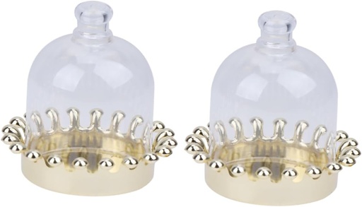 [BRSRE2TRAQORA2T6] Cabilock 12pcs Cupcake Carrier Cake Storage Box Cover Portable Dessert Display Stand