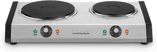 [BRSWYAQEB4HRU2D3] Cuisinart CB60P1 Countertop Double Burner