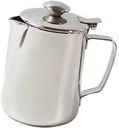 Milk Frothing Jug, Thickened Stainless Steel Milk Frothing Jug with Pointed Spout for Coffee, Milk, Tea, Latte, 600 ml