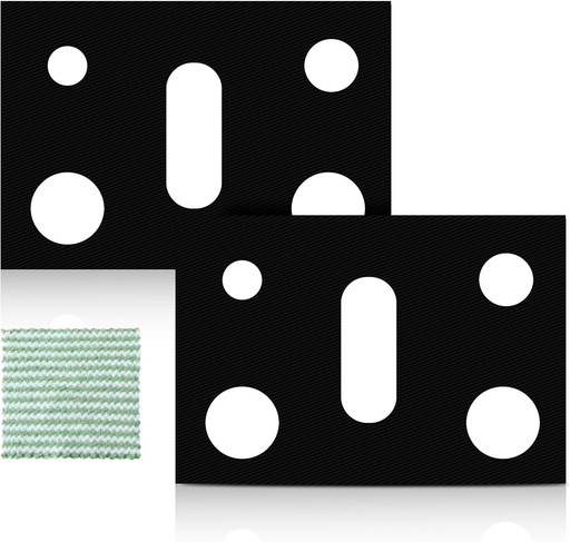 [BRSRAZD7DIPGEDQZ] 2 Pack Stove Covers, Gas Range Protectors for Samsung Gas Range Stove Cover Reusable Stove Top Covers for Samsung Gas Burners, Oven Liners Mat Gas Range Protectors Covers Non-Stick Washable