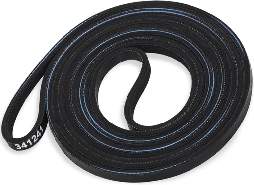 [BRSWGFQZA4CW2D33] BlueStars 341241 Dryer Drum Belt - Compatible with Whirlpool Kenmore Roper Amana Dryers - Replaces 8066065 AP2946843 W10127457 PS346995 14210003 31531589 31001026 3394651 529597 WED4815EW1 NED4655EW1