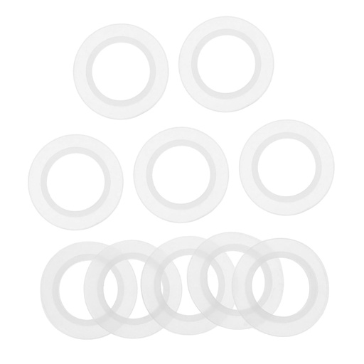 [BRSRACA5DJ5AK3L4] 10pcs Bathroom Mounting Ring Sink Sealing Gasket Silicone Tub Drain Gasket for Kitchen Sink Strainer Washer