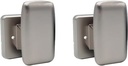 Bold Push Pull Door Handle Lock - Door Lever | Door Knob | Door knobs Interior | Door Handle Lock | Push Pull Door Handles | Design Door Lever (Grey, 2 Packs)