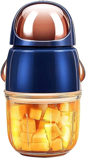 [BRSREZQCCICQEAY7] Food Processor, Electric Food Chopper with BPA-Free Glass Bowl for Garlic, Meat, Vegetables, Fruits and Nuts, 4 Blades and 2-Speed Adjustable, 200W