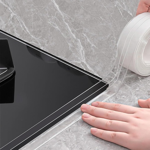 [BRSRA2YBB4OR6F3B] Toilet Caulk Sealant Tape, White Caulk Tape Waterproof Self Adhesive, Bathtub Caulk Sealing Strip Tape for Bathroom Caulking Tape Shower Caulk